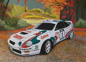 Sega Celica - Rally Car Prints