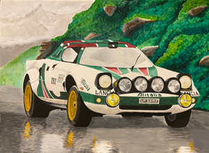 Stratos Storm - Rally Car Prints